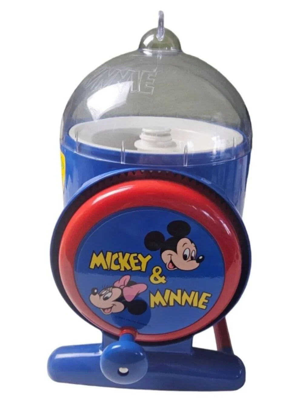Zojirushi Disney Mickey Minnie Ice Shaver Machine Blue Red MHF-10D Vtg RARE HTF